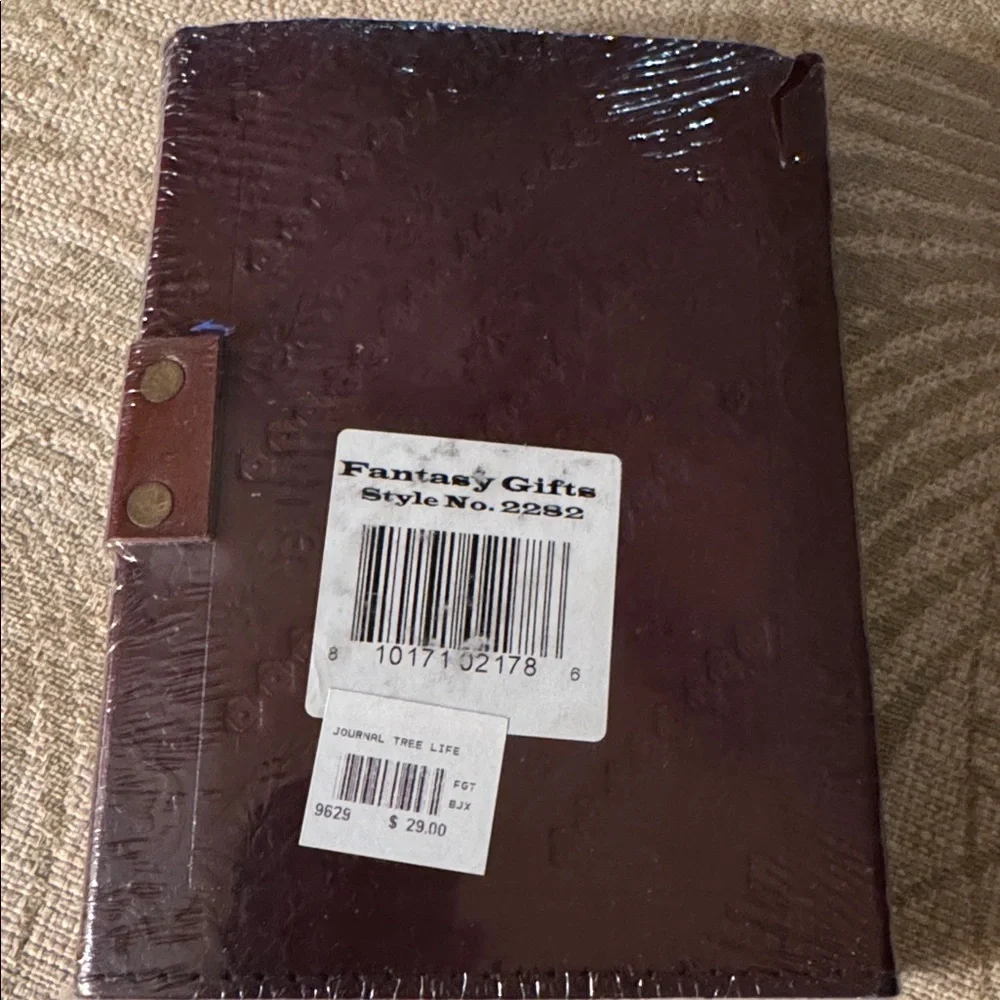 Embossed Leather Tree of Life Journal